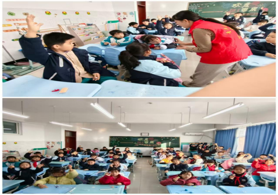 趣味互动传安全 童心筑防乐开怀 ——“筑牢管道安全防线，大手牵小手”志愿服务队走进曲阜市辛庄小学